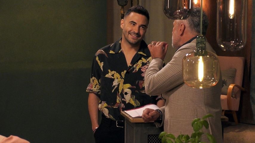 Lars Steinhöfel und Roland Trettl bei "First Dates"