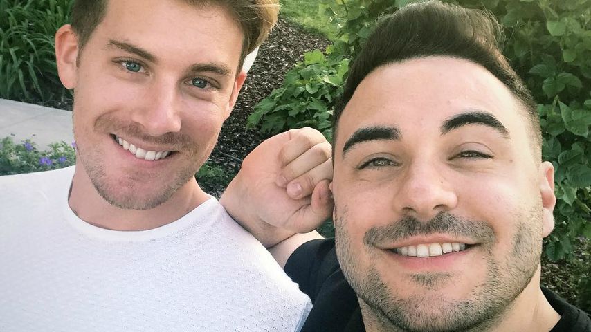 Lars Steinhöfel (rechts) mit seinem Freund Dominik