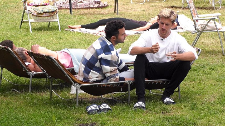 Lars Steinhöfel und Dominik Schmitt im "Sommerhaus der Stars" 2021