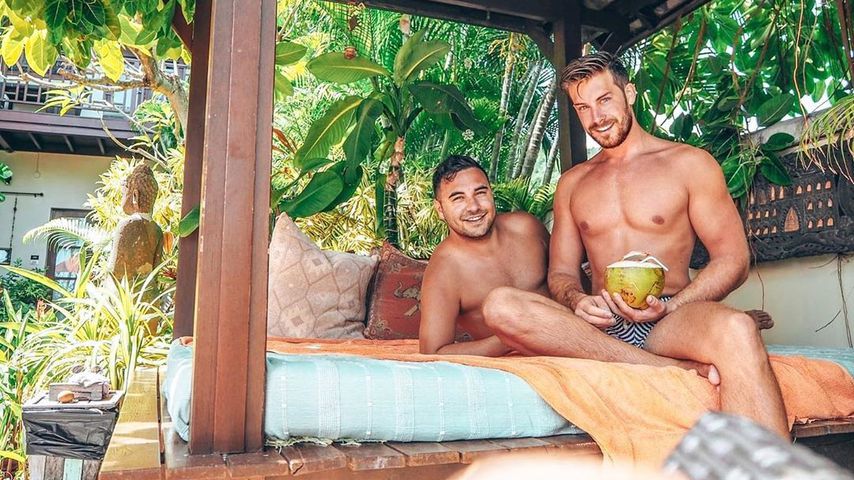Lars Steinhöfel und Freund Dominik auf Koh Samui