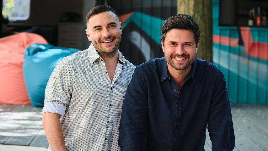 Lars Steinhöfel und Miloš Vukovic, "Unter uns"-Schauspieler