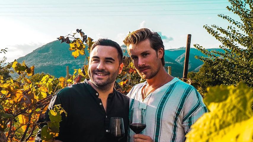 "Unter uns"-Star Lars Steinhöfel und sein Freund Dominik Schmitt