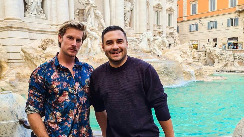 Dominik Schmitt und Lars Steinhöfel in Rom