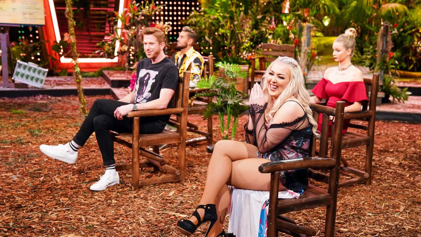 Lars Tönsfeuerborn, Mike Heiter, Lydia Kelovitz und Zoe Saip, Dschungelshow-Kandidaten