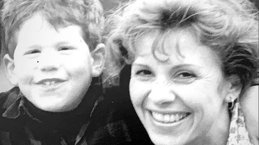Lars Tönsfeuerborn mit seiner Mutter