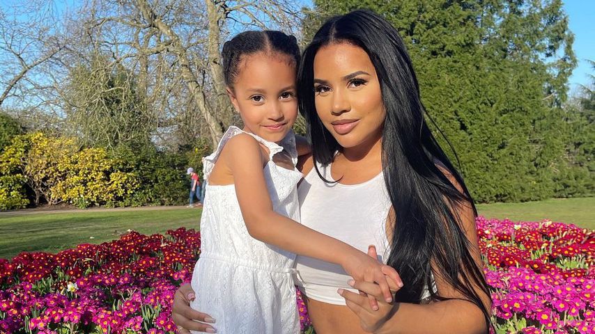 Lateysha Grace mit ihrer Tochter Wynter