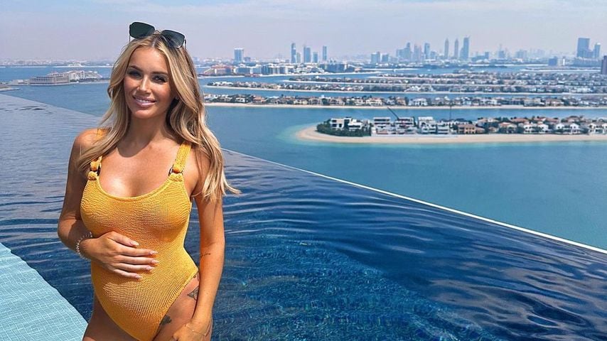 Wettert schwangere Laura Anderson hier gegen den Baby-Vater?