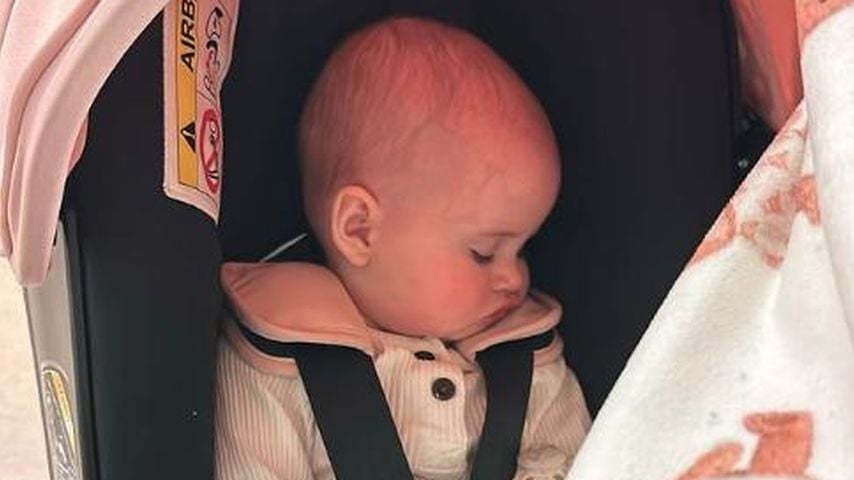 Laura Andersons Tochter Bonnie im April 2024
