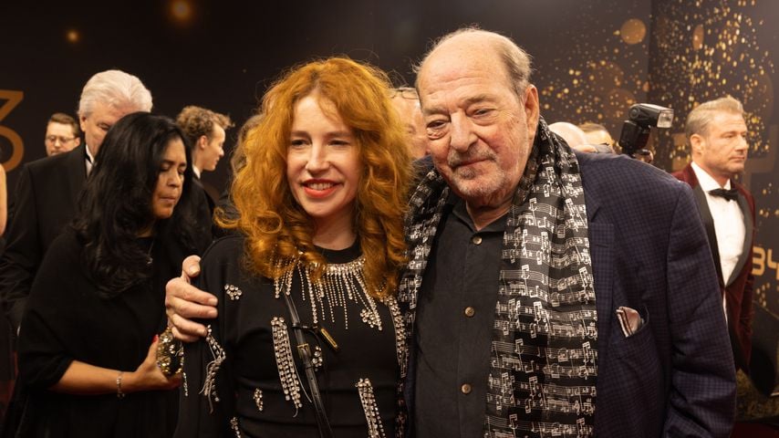 Laura Käfer und Ralph Siegel im November 2023