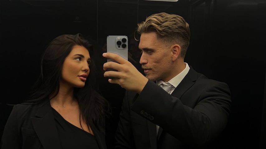 Laura Mania, Realitystar, mit ihrem Partner Dorant