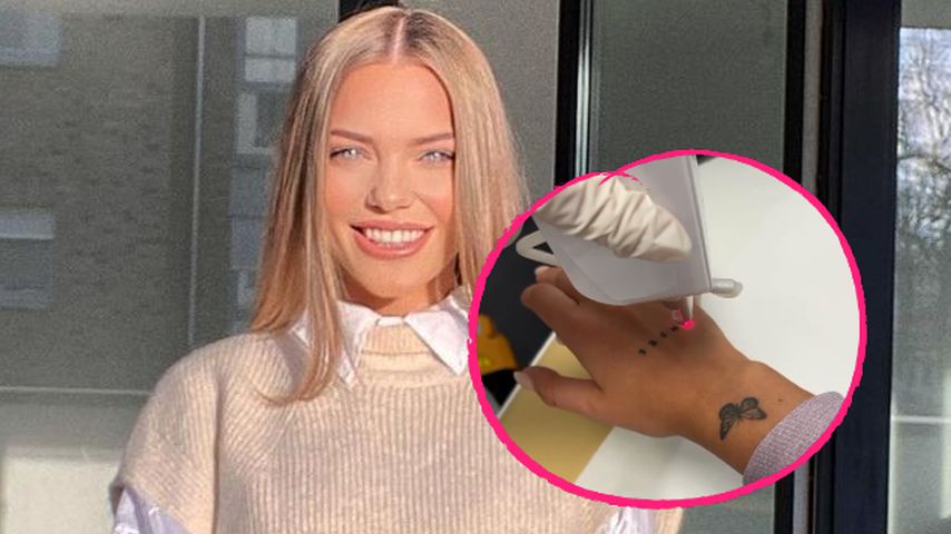 Pietro Lombardis Ex Laura lässt sich Hand-Tattoo weglasern!