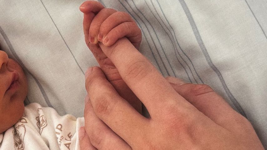 Laura Maria Rypa mit ihrem Sohn Amelio Elija