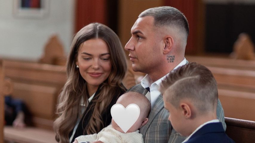 Laura Maria Rypa und Pietro Lombardi mit Leano und Alessio