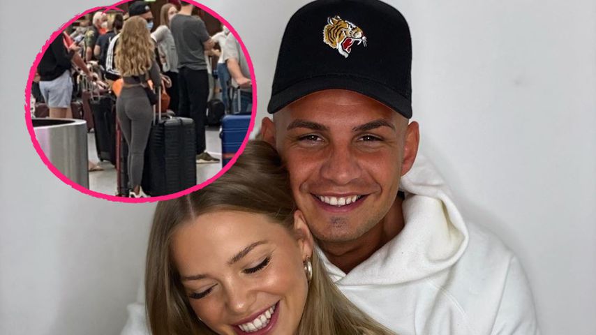 Fotobeweis: Pietro und Laura fliegen zusammen in den Urlaub!