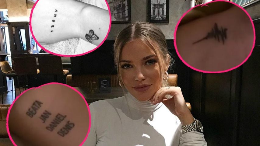 Pietros Ex-Freundin Laura Maria erklärt ihre neun Tattoos