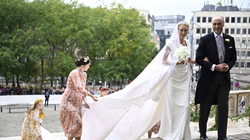 Maria Laura von Belgien und Prinz Lorenz von Belgien im September 2022