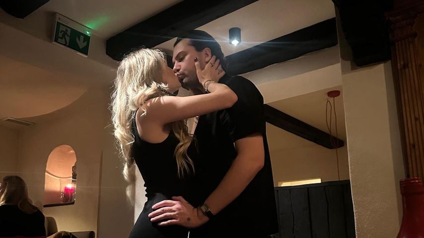 Laura Marie Geissler und Jimi Blue Ochsenknecht im Februar 2024