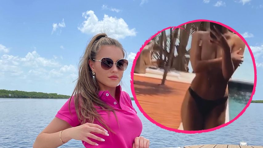 Oben ohne: Laura Müller setzt ihren Body im Netz in Szene!