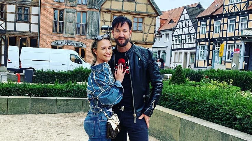 Schlagerstar Michael Wendler und seine Frau Laura Müller