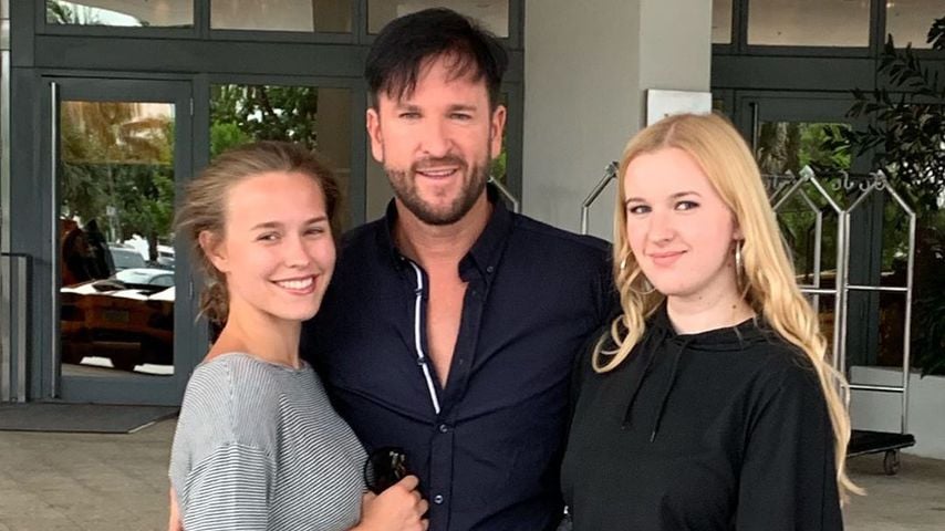 Laura Müller, Michael Wendler und Adeline Norberg im August 2019