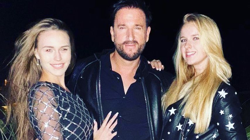Laura Müller, Michael Wendler und Adeline Norberg an Silvester 2019/ 2020
