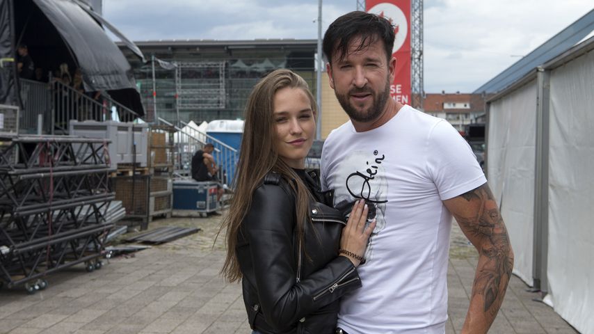 Laura Müller und Michael Wendler im Juli 2019