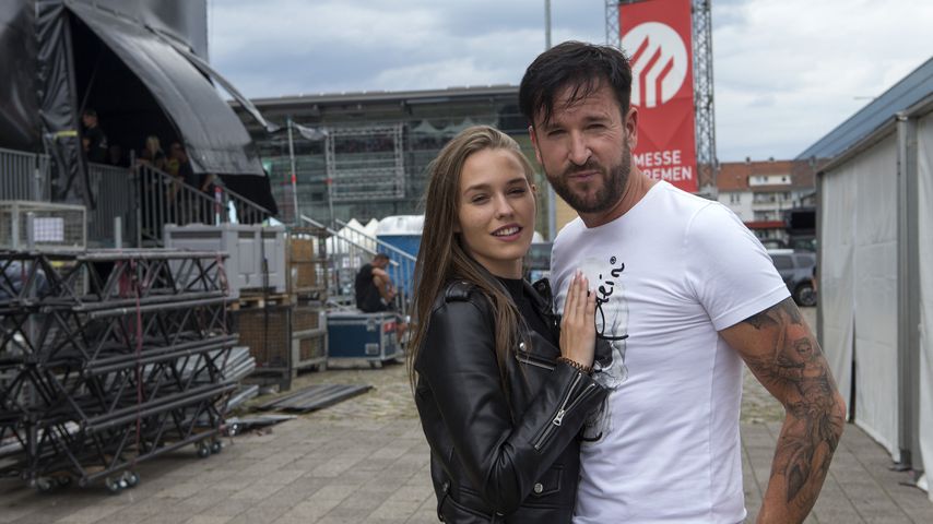 Laura Müller und Michael Wendler im Juli 2019 in Bremen
