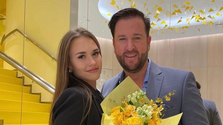 Laura Müller und Michael Wendler, Januar 2022
