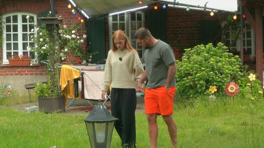 Laura Parrinello und Nico Legat im "Sommerhaus der Stars"