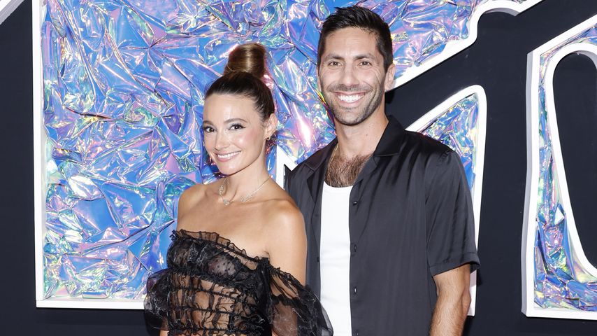 Laura Perlongo und Nev Schulman im September 2023