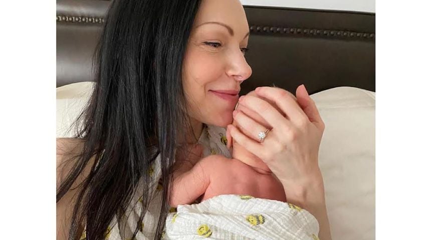 Laura Prepon und ihr Baby im April 2020