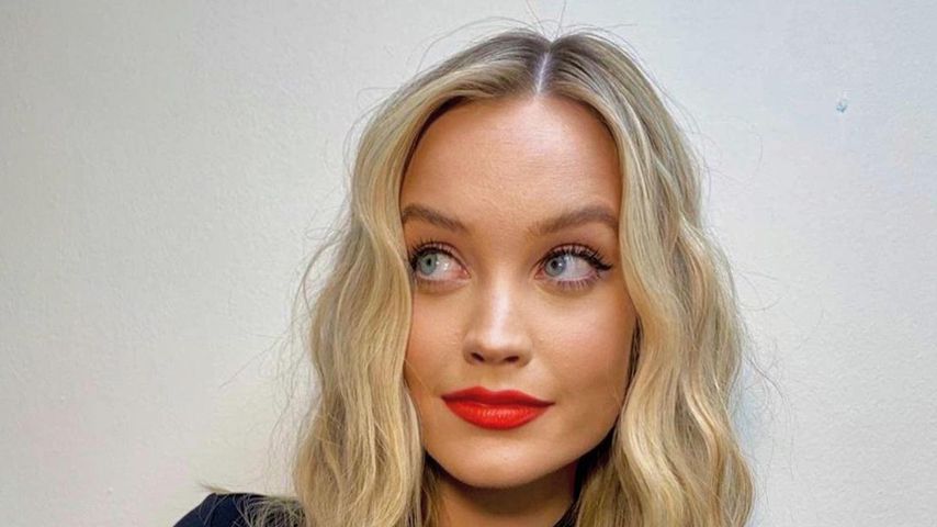 Laura Whitmore hat ihre Nabelschnur nach Geburt eingerahmt