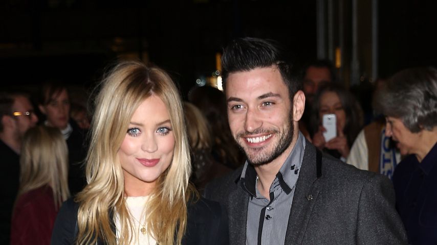 Laura Whitmore und Giovanni Pernice im Oktober 2016