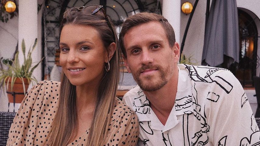 Laura Wontorra und Simon Zoller