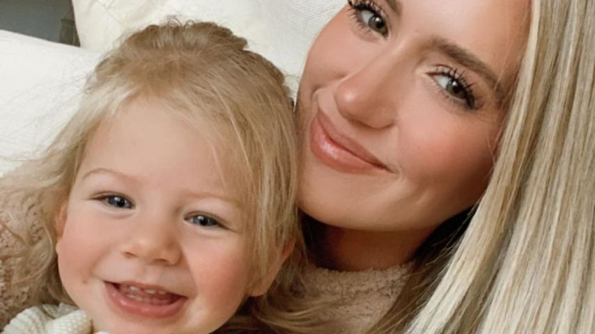 Lauren Burnham mit ihrer Tochter Alessi