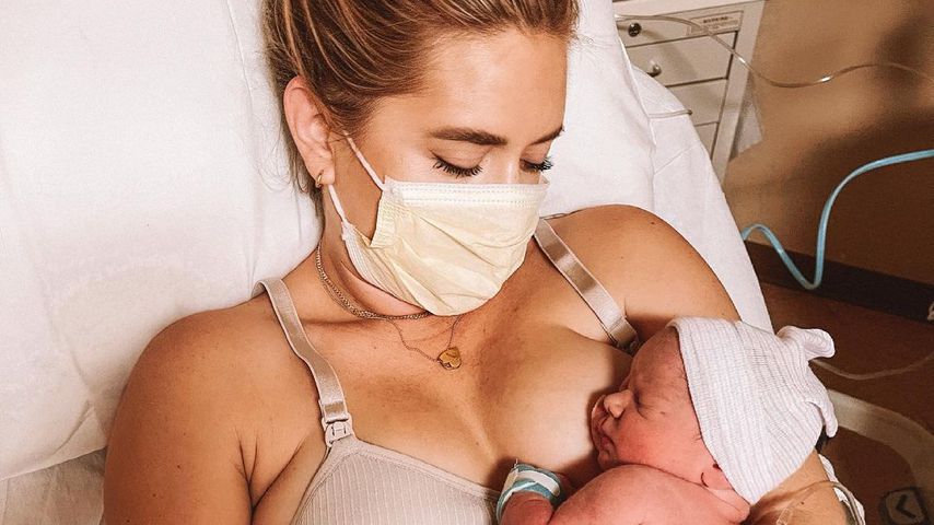 Lauren Burnham emotional: Baby bleibt weiterhin in Klinik