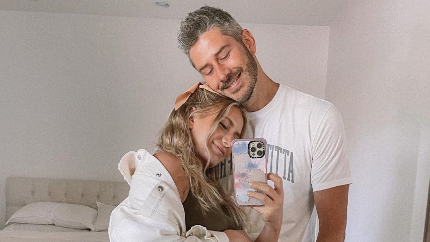 Lauren Burnham und ihr Mann Arie Luyendyk Jr. im Juni 2021