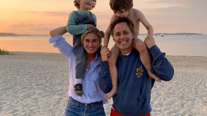 Lauren Bush Lauren, ihr Mann David und ihre beiden Söhne
