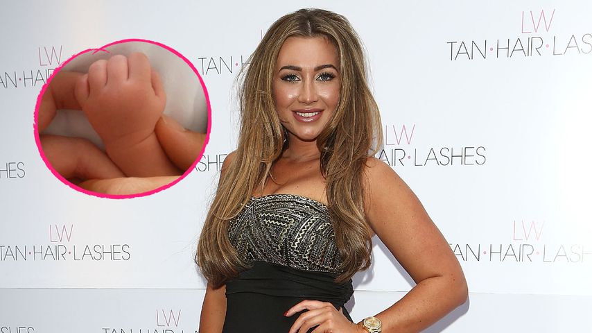 Nach Geburt: Lauren Goodger zeigt Tochter und verrät Namen