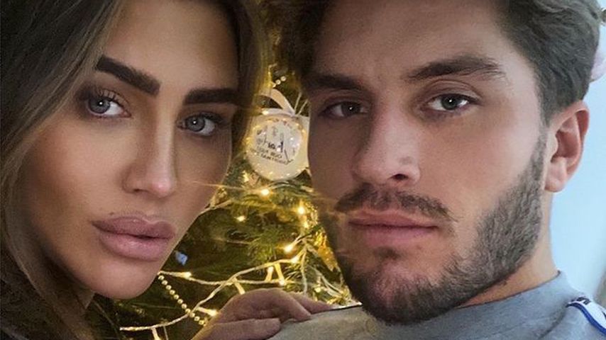 Lauren Goodger mit ihrem Partner Charles Drury im Dezember 2020