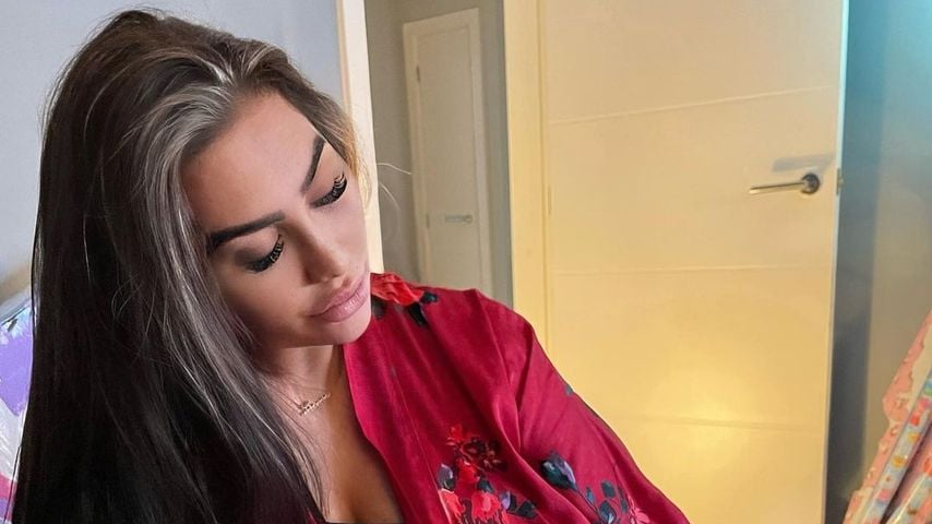 Lauren Goodger mit ihrer Tochter Larose