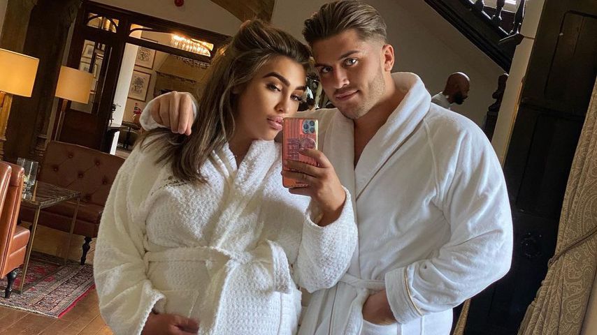 Lauren Goodger und Charles Drury im Juni 2021