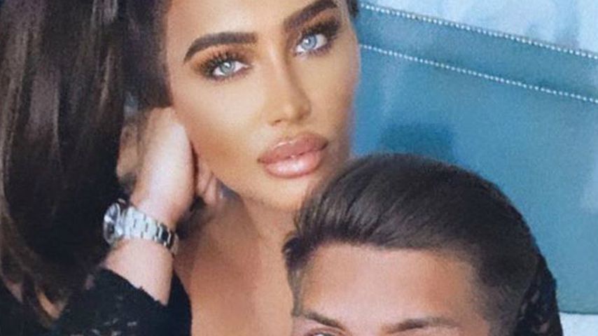 Lauren Goodger und Charles Drury im Oktober 2020