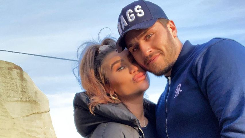 Lauren Goodger und Charles Drury im April 2021