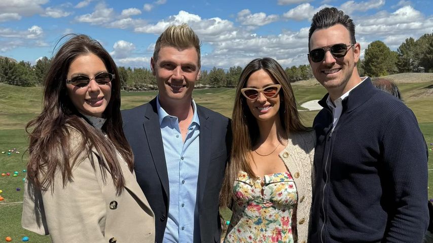 Lauren Kitt, Nick Carter, Angel Carter und Corey Conrad im März 2024