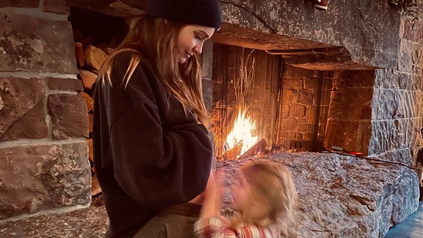 Lauren Parsekian mit ihrer Tochter Story