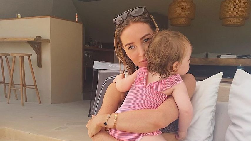 Erbse in der Nase! Lauren Popes Kind musste ins Krankenhaus