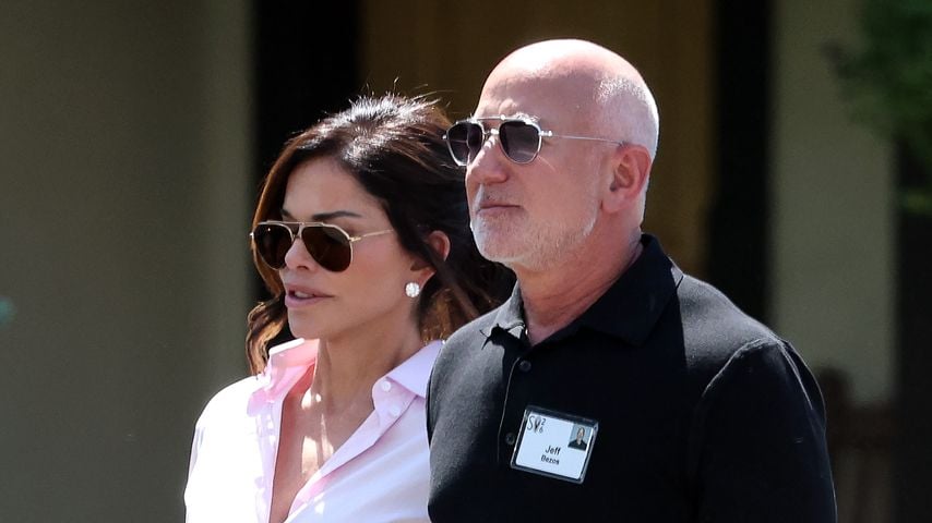 Lauren Sánchez Bezos und Jeff Bezos bei der Allen & Company Sun Valley Conference 2026 in Idaho