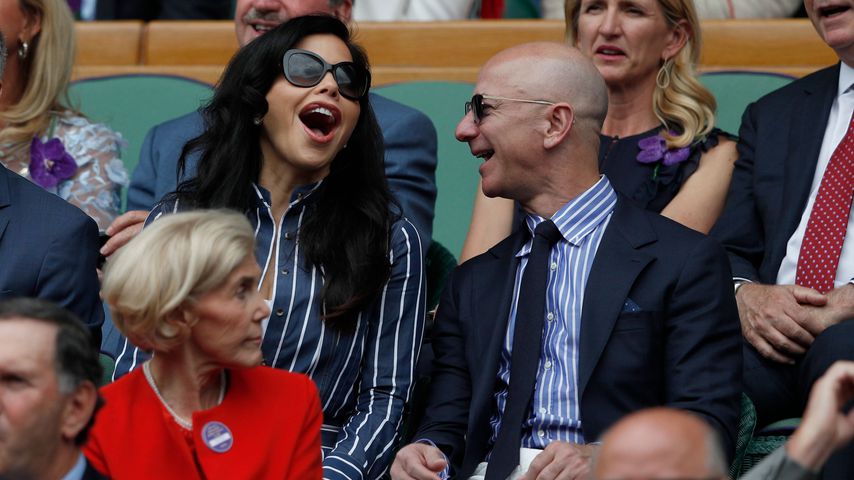 Lauren Sanchez und Jeff Bezos im Juli 2019