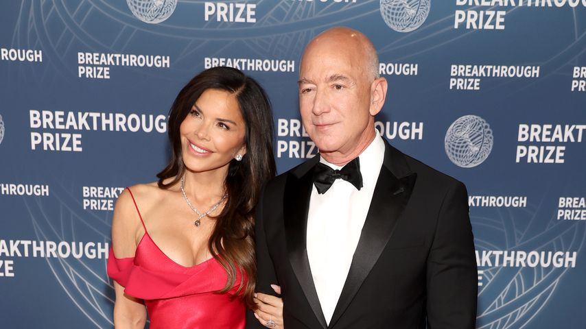 Lauren Sánchez und Jeff Bezos im April 2025